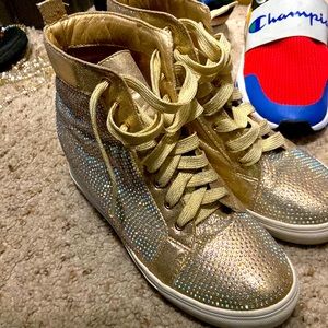Bling heightop sneakers